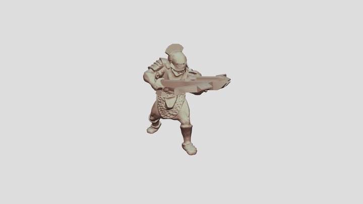Isengard Uruk Hai Crossbow 2 3D Model