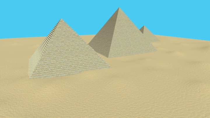 Great Pyramids 298 3D Model