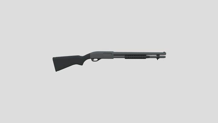 GAME - READY SHOTGUN REMINGTON 870 – Modèle 3D gratuit STL