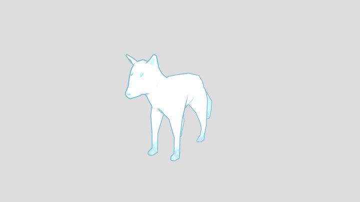 Dream Fox 3D Model
