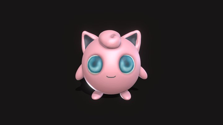 Jigglypuff/ Fan Art 3D Model