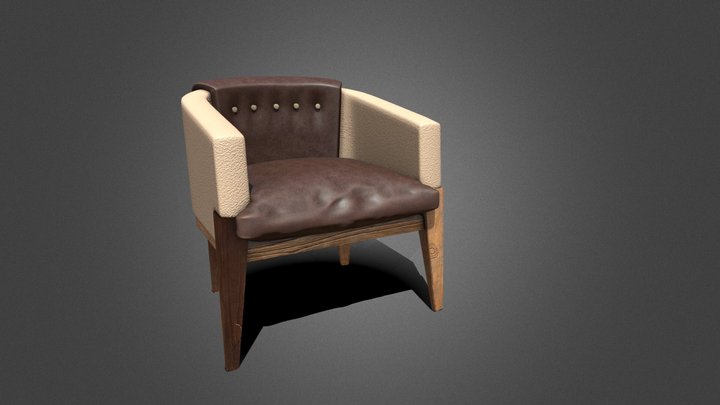 Armchair 3D Model