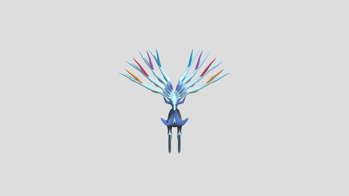 #716 Xerneas – Modello 3D gratuito STL