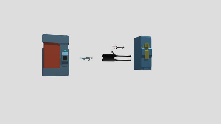 1 4 Scene 3D Model
