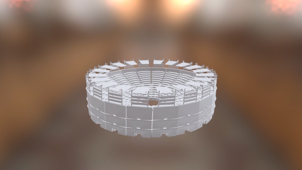 Rome colosseum - 3D model by kyriechan [e915c43] - Sketchfab
