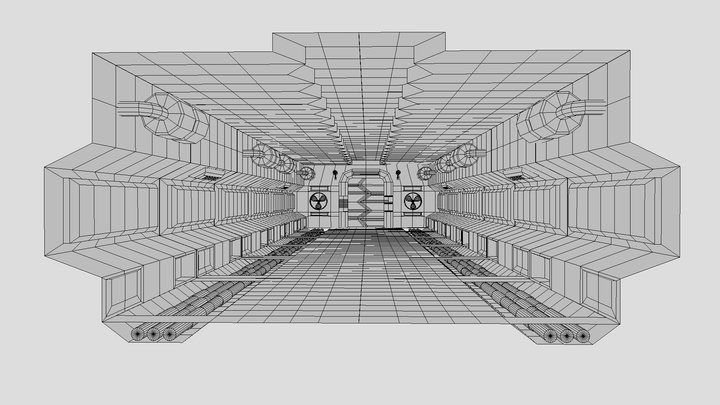 Final Coridoor 3D Model