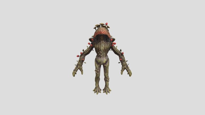 hongo blend 3D Model