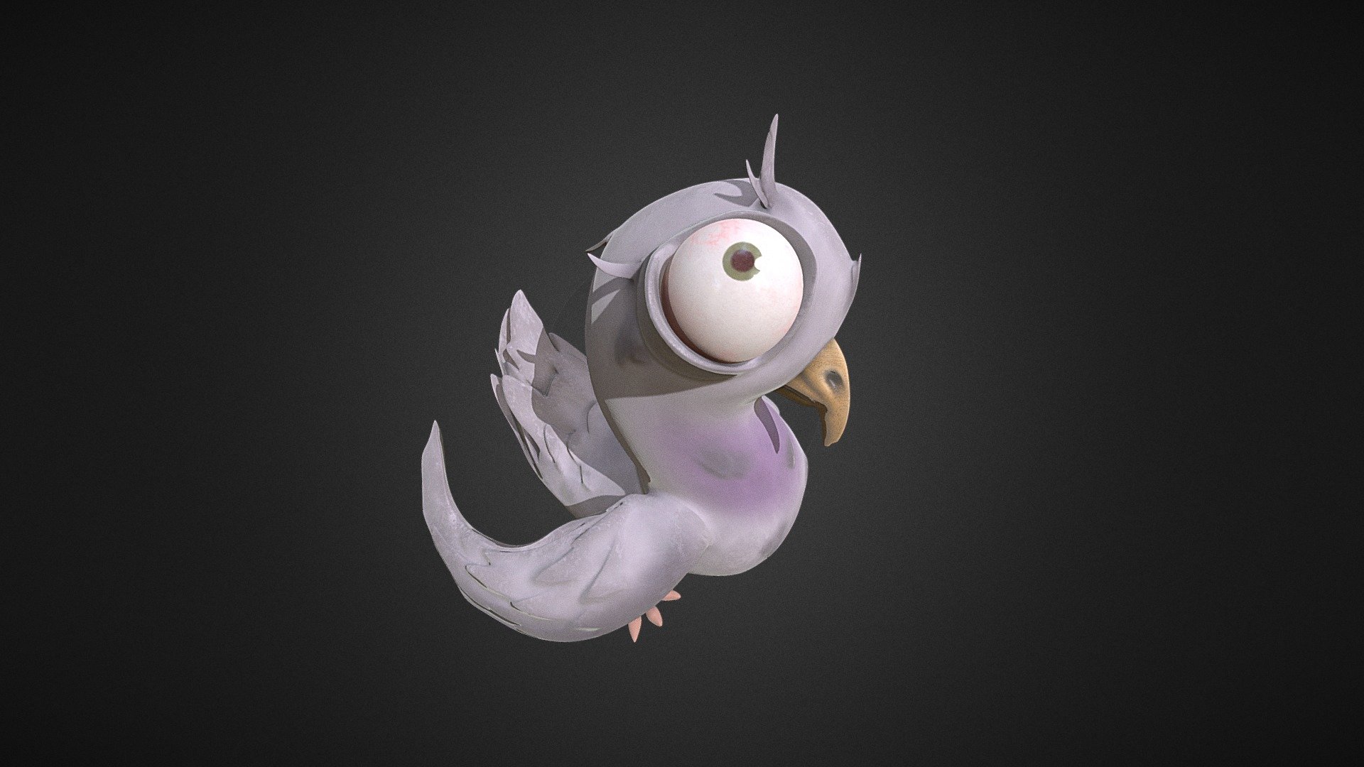 Stylised Creation - simple creature - 3D model by ninablomme [e9180d8 ...