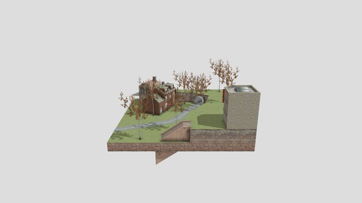 Cityscene - Lode Van Beneden 3D Model