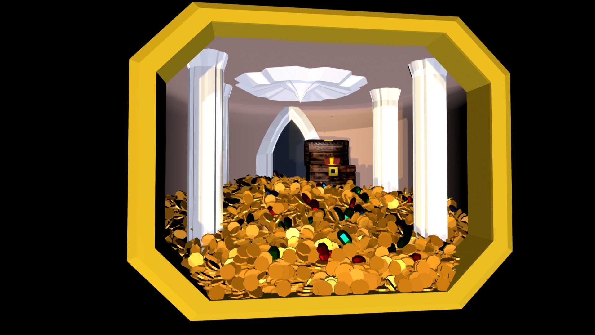 Treasures Room Download Free 3D model by ricono_gotoshi [e919043