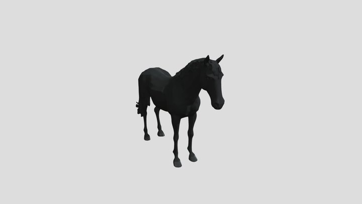 Black_horse 3D Model