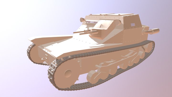 L3/35 3D Model