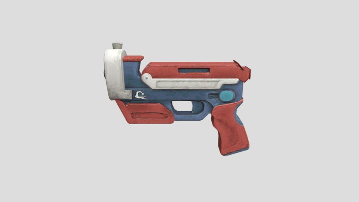 ice_scream_8_item_rod_gun 3D Model