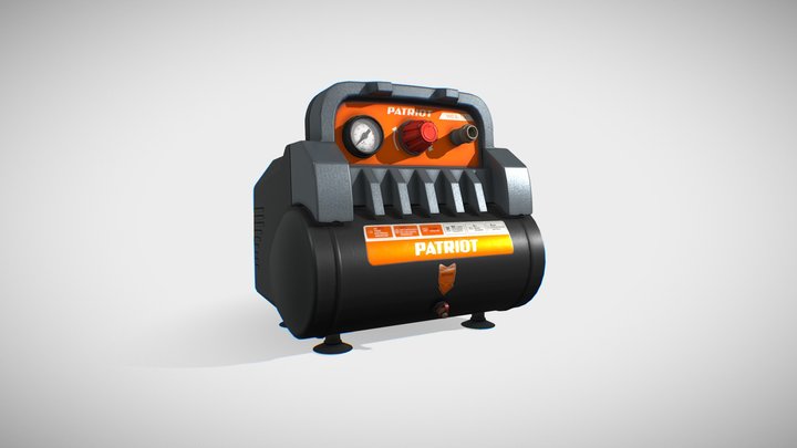 Compressor Patriot WO 6-180 3D Model