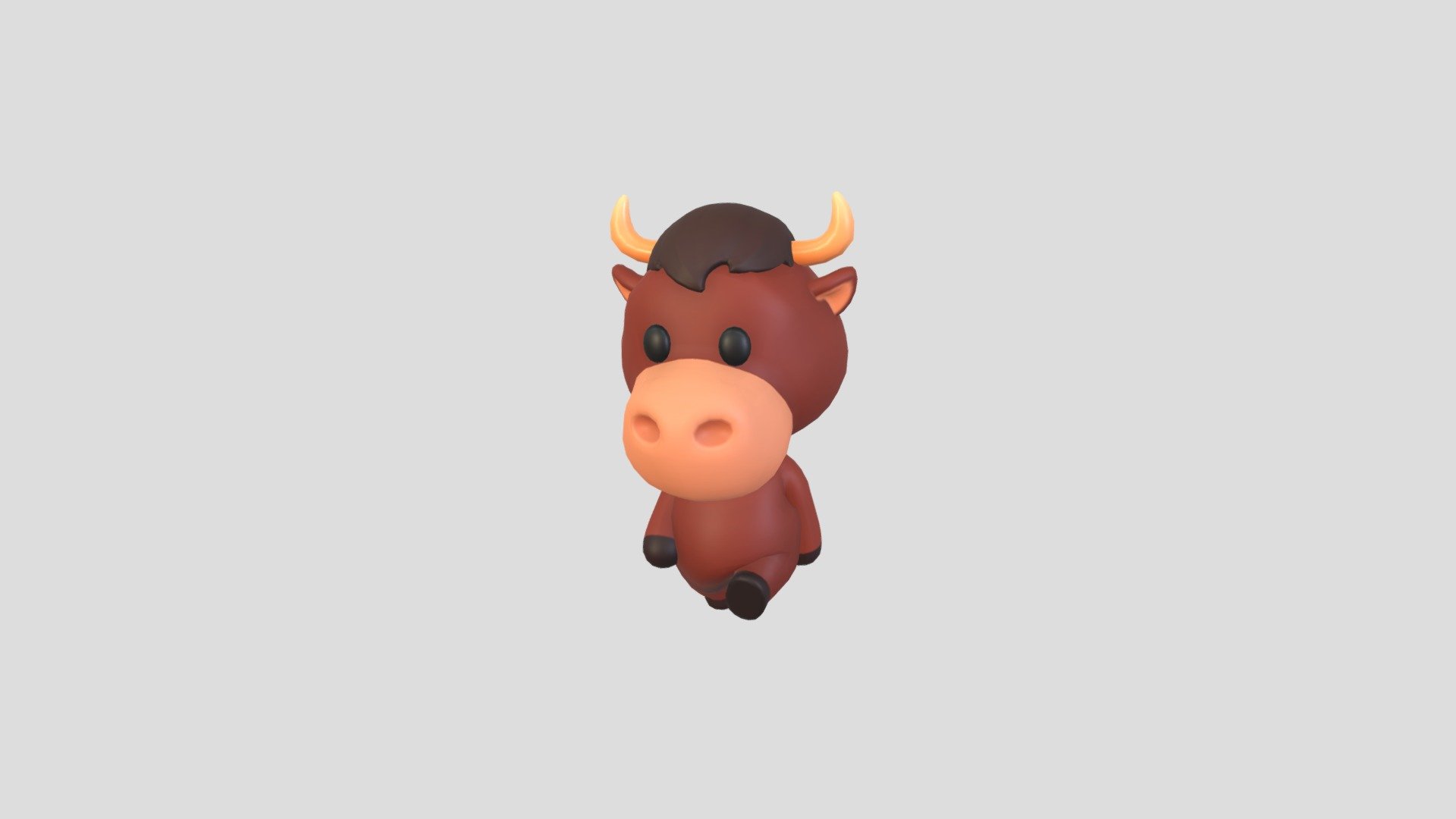 Character Rigged Bull Buy Royalty Free D Model By Balucg E B C My Xxx