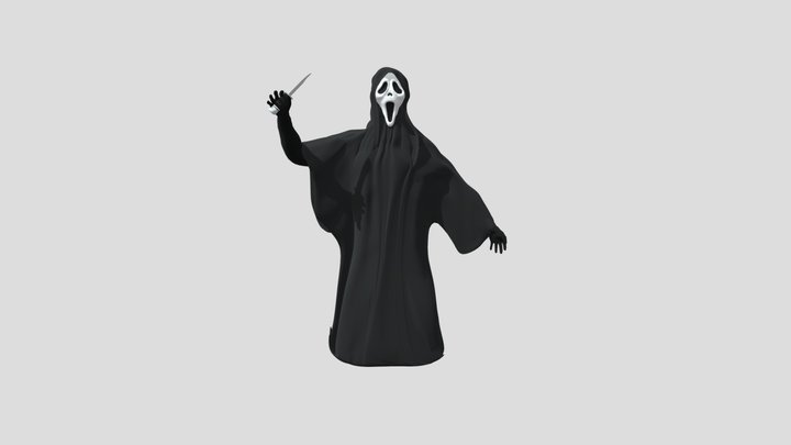 Ghostface 3D models - Sketchfab