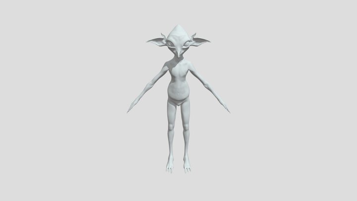 Hob - Faerie Creature Model 3D Model