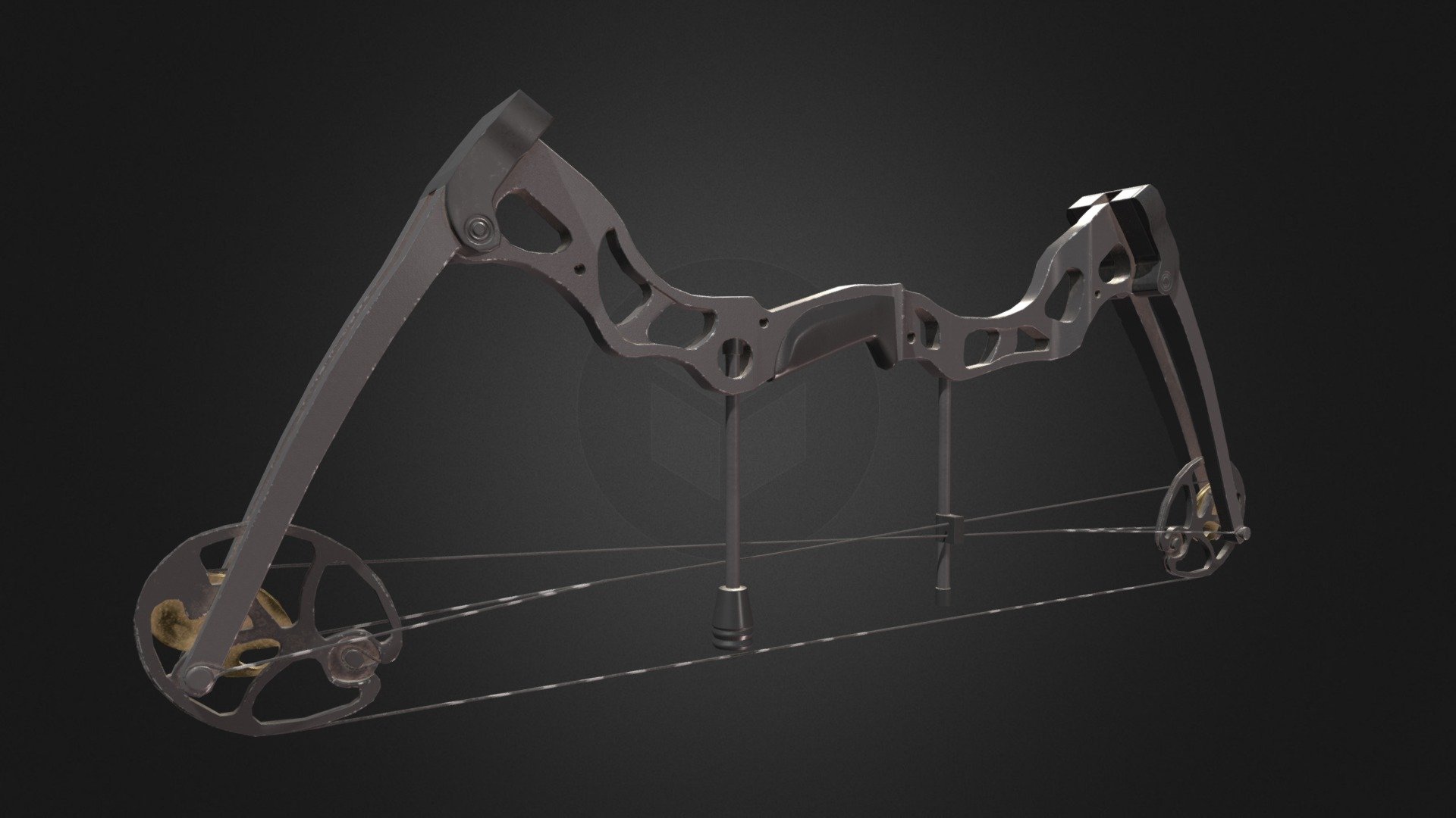 SAS Rage Compound Bow - 3D model by Gage Mossberger (@gagemossberger ...