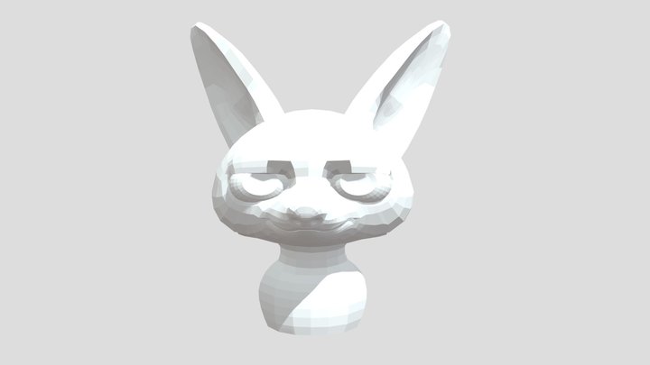 Finnick Retopology 3D Model