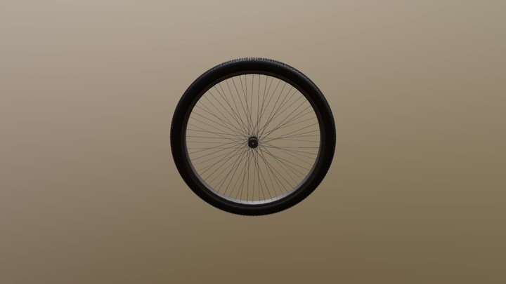 Bike wheel3 3D Model