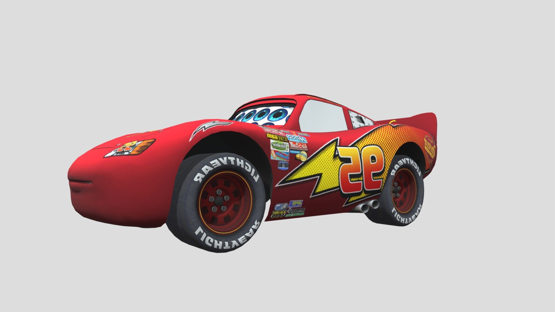 Disney/Pixar Cars Lightning McQueen Style 3D Mouse