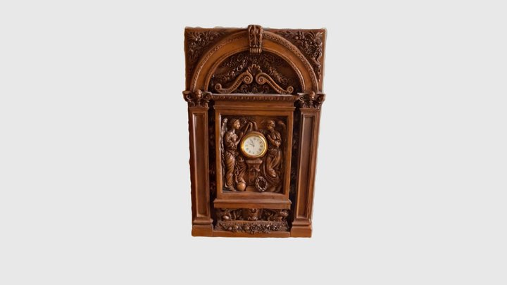 Titanic Honor & Glory Clock 3D Model