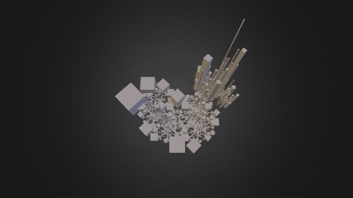 Dragon Curve 2 3D Model