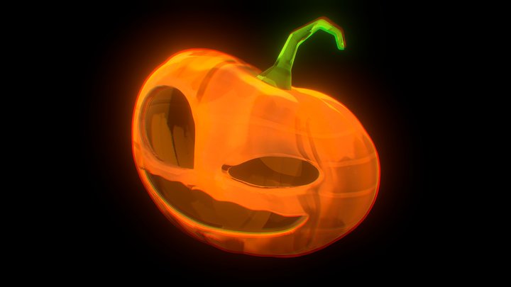Spooky pumpkin 3D Model