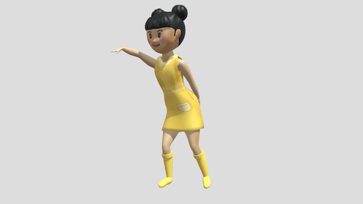 Amarillo Dance 3D Model
