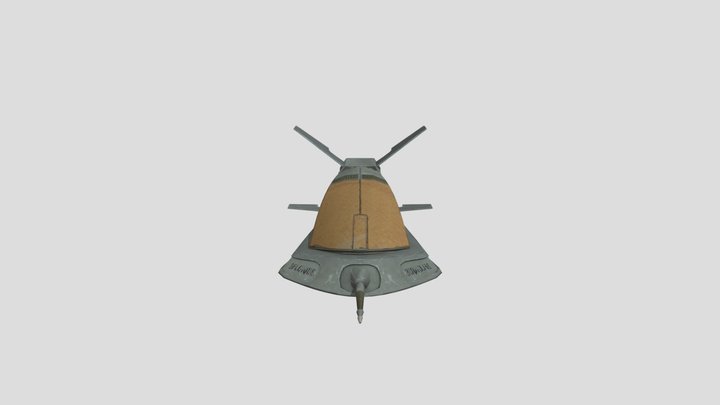 飛船 3D Model