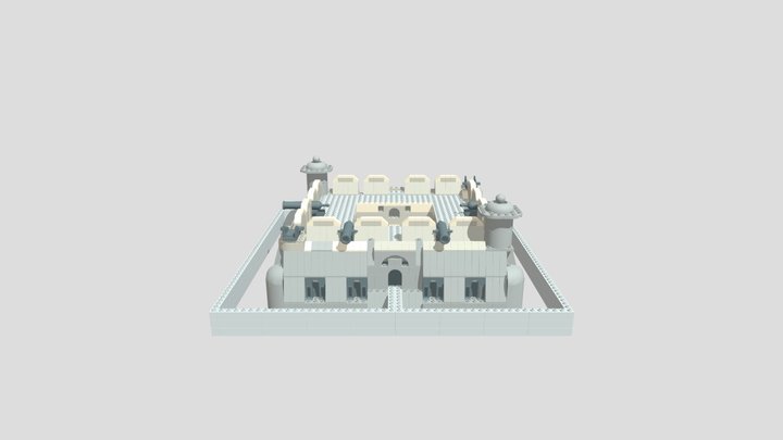 FUERTE GOOD_v3_Copy_Copy no base 3D Model