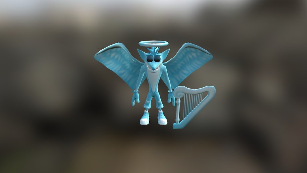 Crash bandicoot (Angel) Download Free 3D model by Luke Steel (luke