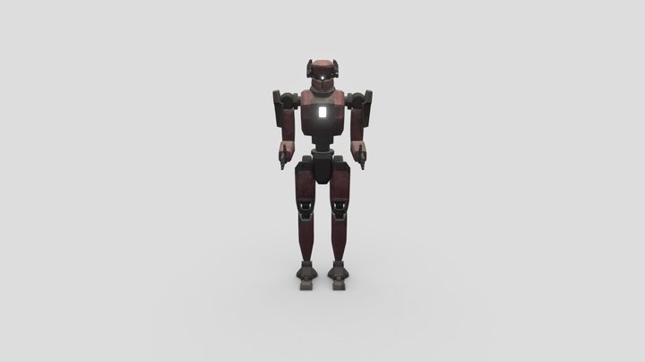 Robot "Mark 01" 3D Model
