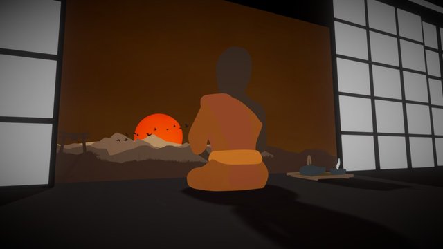 meditation 3D Model