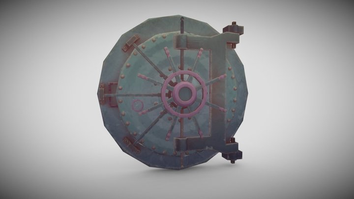 Vault Door - Phantom Paws 3D Model