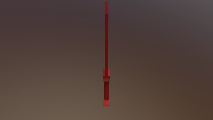 beginner sword 3D Model