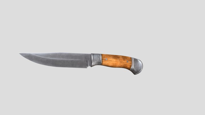 HUNTING KNIFE 3D Model