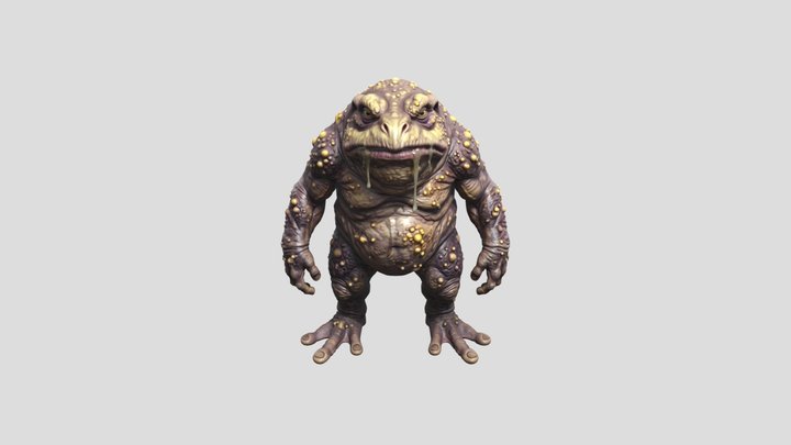 The Mireborn | 3D Creature - AkshayL3D Studio