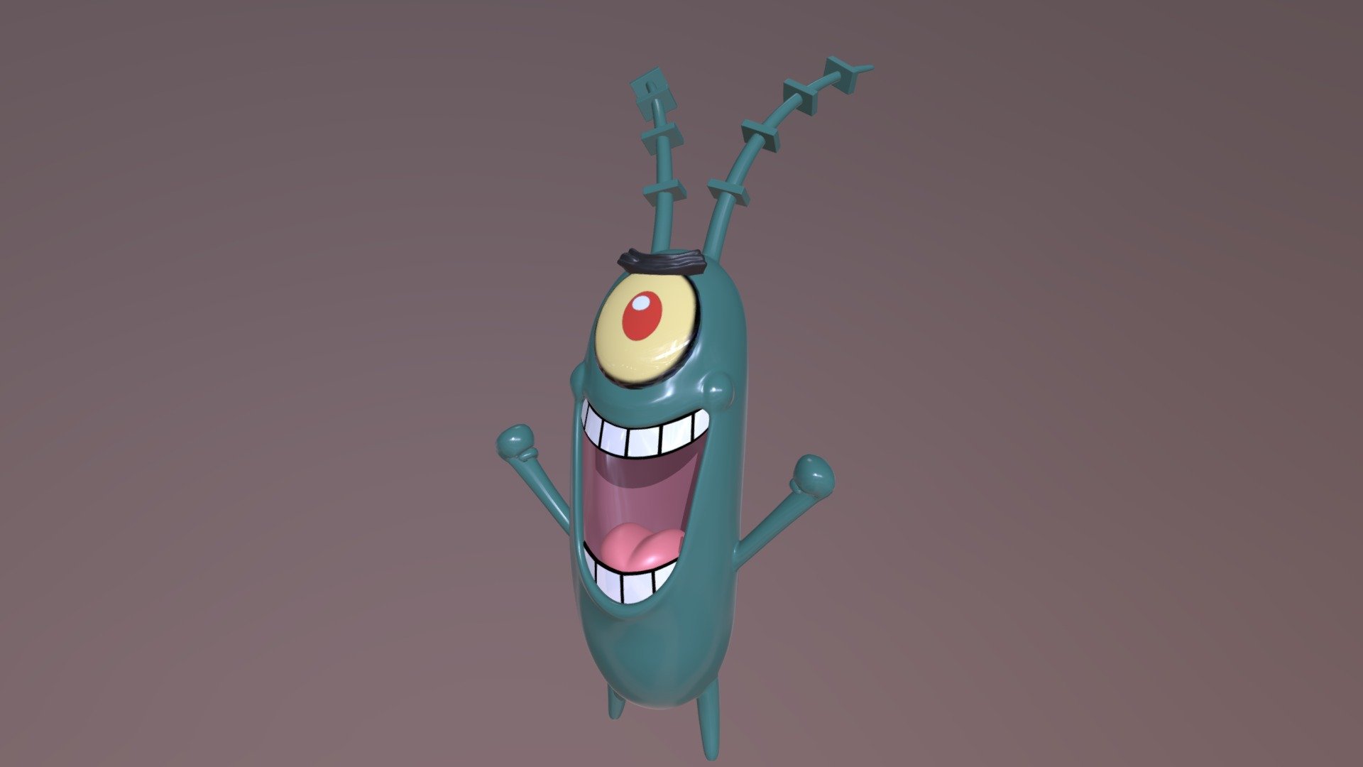 Plankton Buy Royalty Free 3D model by Deleon3d