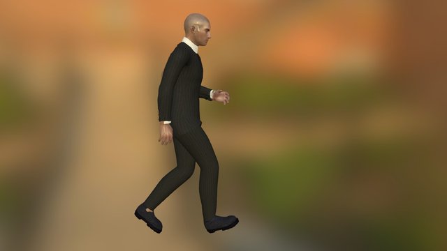 Male Character 3D Model