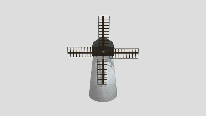 Windmill 3D Model
