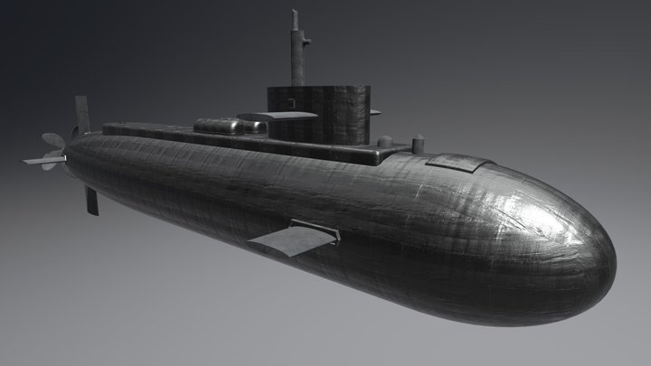 submarine – Modello 3D gratuito STL