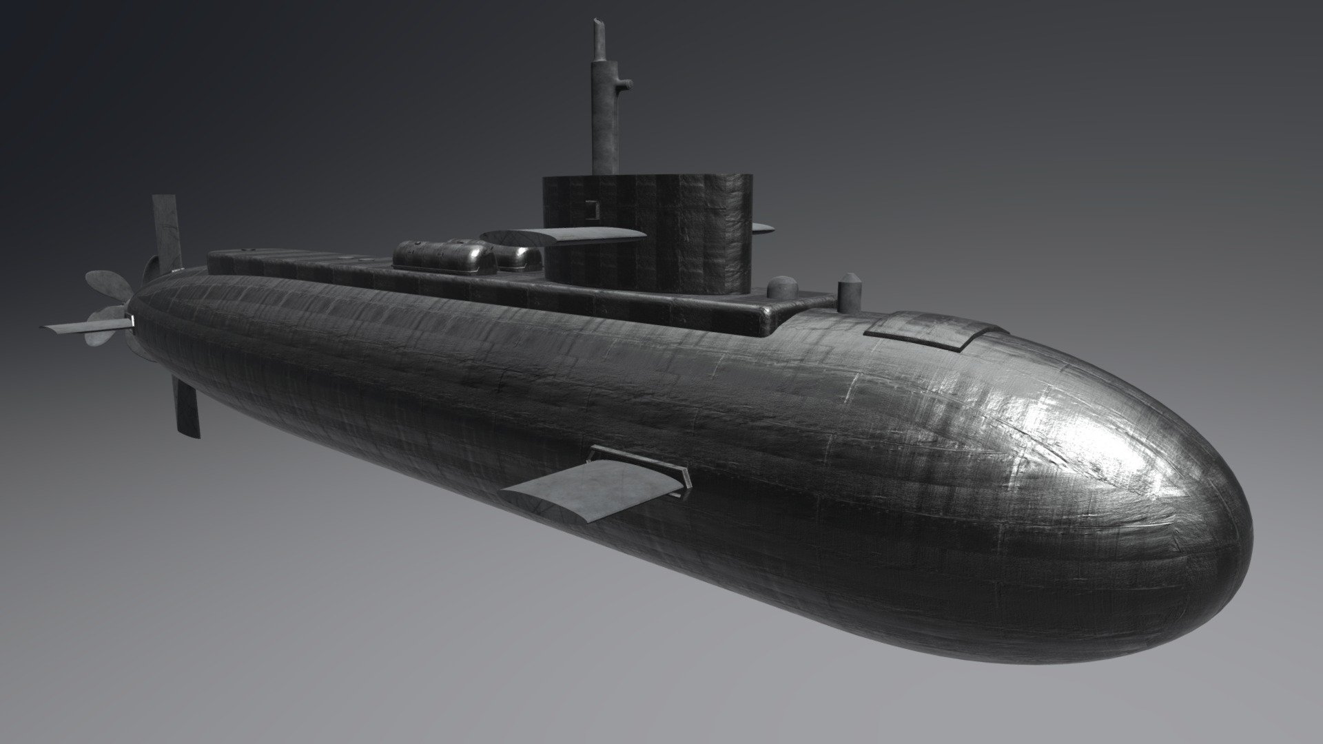 submarine - Download Free 3D model by Helindu (@Helindu) [e92a9b9]
