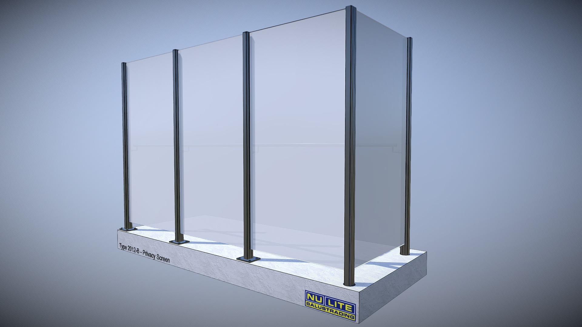 Type 2012-B - Privacy Screen