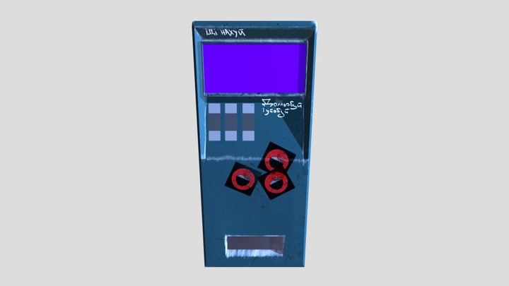 ramen_vending_machine 3D Model