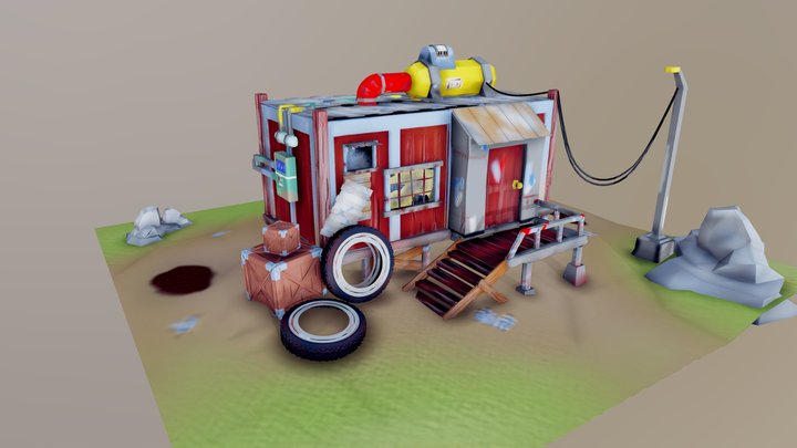 13970_HouseModel 3D Model