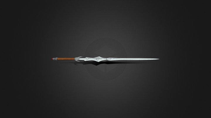 Xavien - custom Warcraft universe sword 3D Model