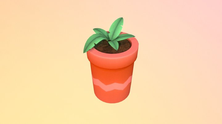 Plant-pot 3D Model