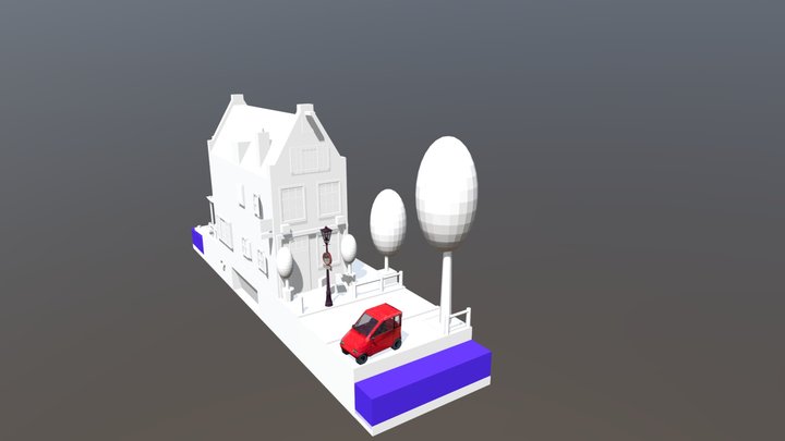 Rowhomes Blockouts Update 3D Model