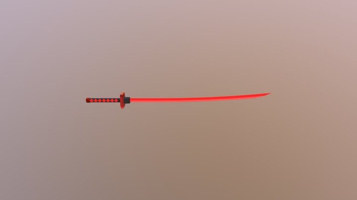 Katana 3D Model